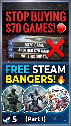 5 Hidden Steam Gems That Cost $0 #FreeSteamGames #Steam