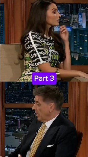 Part 3 | Genesis Rodriguez tells an amazing story #genesisrodriguez #craig #funny