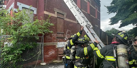 Historical row house in Springfield catches on fire for third time