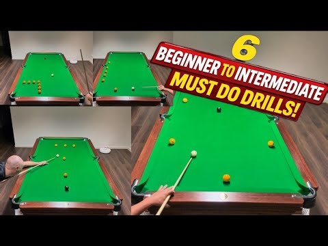 6 Practice Drills FOR BEGINNERS & INTERMEDIATES That Will Improve Your Pool Fast