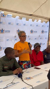 During the handover of houses in the Lufhereng, Ext. 6 Development Project, MEC Tasneem Motara urged the beneficiaries on the importance of drafting wills and properly safeguarding title deeds. The MEC further cautioned the community about prevalent housing scams on social media and encouraged people to report posts on fake social media pages circulating under her name or that of the Department. | Gauteng Department of Human Settlements