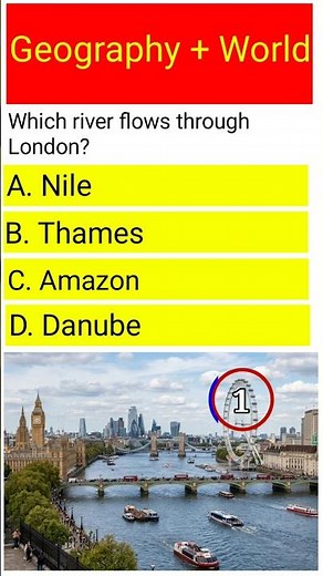Which River Flows Through London? | london river thames flood barrier