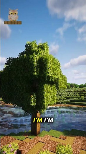 Minecraft Easy Custom Oak Tree Tutorail.