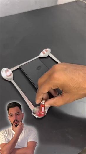 Innovative Battery Charging Hack with a Spoon