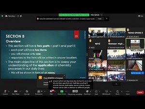 S.4 CHEMISTRY FACILITATION HELD ON 13TH JULY 2024 - NEW CURRICULUM