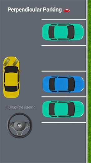 Easy Perpendicular Parking Guide 🚗