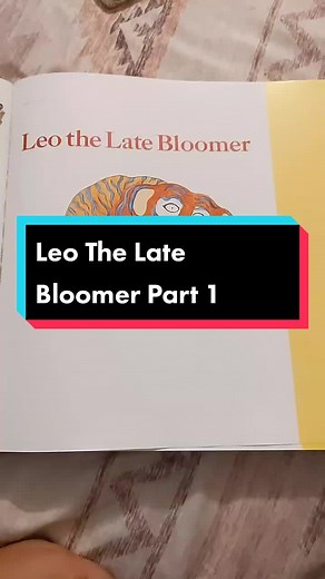Leo The Late Bloomer Storytime: Kids Books Read Aloud