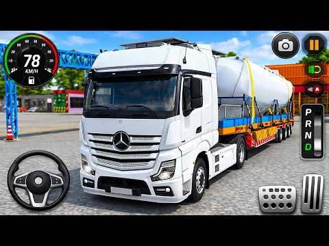 Mercy Actros 1863 Euro Truck Gameplay | Bus Simulator Indonesia 2026 | Android Truck Driving Game