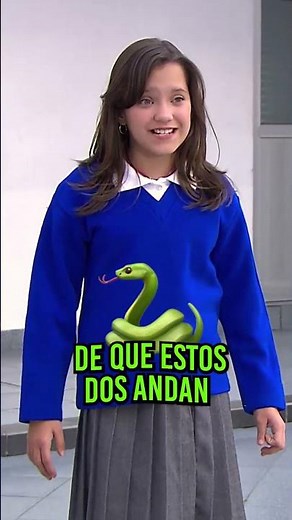 👦🏻💖👧🏻 Doris and Rocco shout their love in front of the whole high school #LaRosaDeGuadalupe