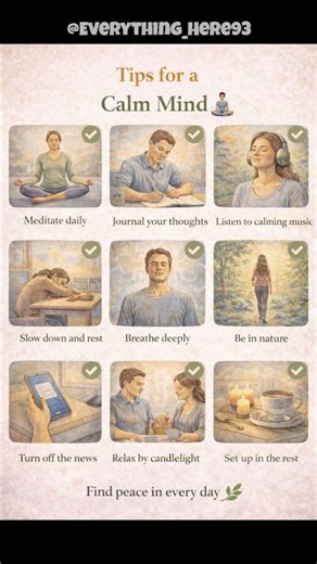 How to Calm Your Mind in Minutes 💙 (Simple Techniques)