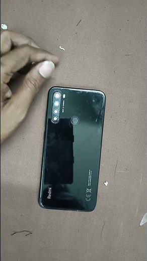 how to open redmi phone back cover