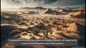 Contaminative infection in biology