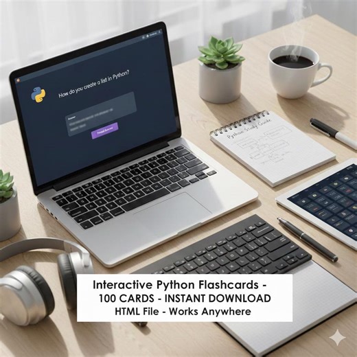 The Ultimate Python Learning Flashcards - Etsy