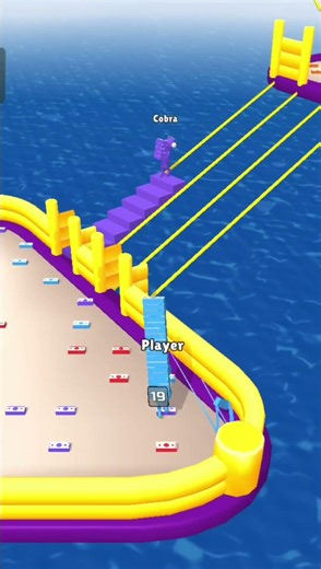 Bridge Race Game 😱 | Fastest Bridge Builder Challenge 🔥 ।। Can I Win ? ।। #bridgerace #mobilegame