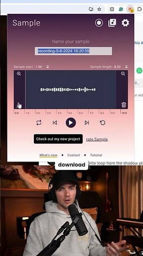 How To Sample Audio From Social Media Platforms #producertips #musicproducer #sampling #producer