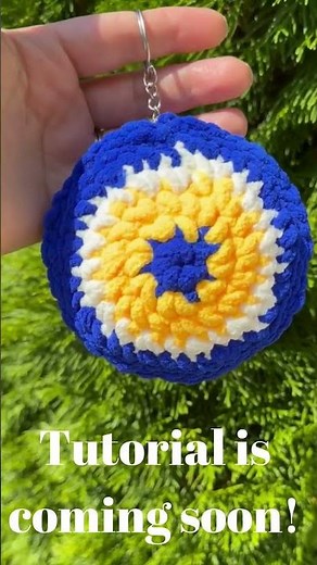 How to Crochet a Nazar Boncuğu (Evil Eye) Keychain | Beginner-Friendly Tutorial 🧿