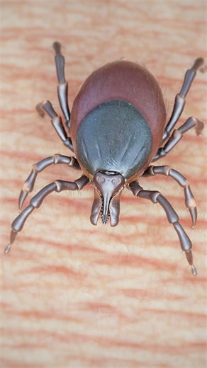 @howhumanbodieswork on Instagram: "Ticks may be small, but they can carry big risks! 🕷️ Learn how ticks bite, the dangers like Lyme disease, and essential prevention tips. Stay safe while enjoying the outdoors! 🌿☀️ Video credit: @sciepro #educational #explore #viral #reels #medical"