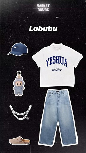 Summer outfit with Labubu on Shein #menstyle #fashion