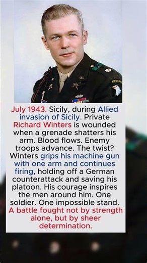 "The Soldier Who HELD a Machine Gun… With One ARM!"