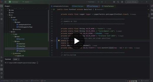 #playwright #java #testautomation #qa #pageobjectmodel #junit #cleancode | Ala Eddine B.
