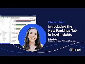 The Novi Drop: Introducing the New Rankings Tab in Novi Insight Engine