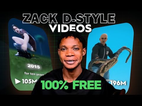 How I Made Zack D–Style AI Shorts for FREE (Full Step-by-Step Tutorial)