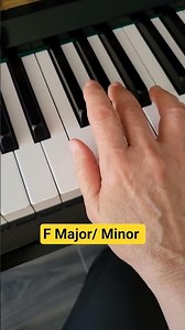 Triads F Major/ Minor #nanopianoschool #piano #pianotutorial #pianotechnique
