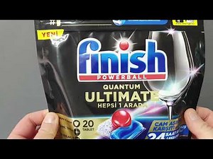 Finish Powerball Quantum Ultimate Bulaşık Makinesi Deterjanı