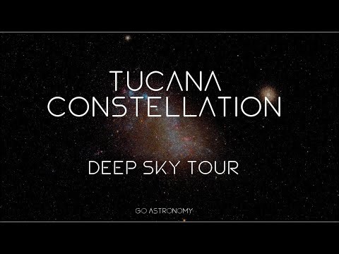 Tucana Constellation Deep Sky Tour: Galaxy and Star Clusters