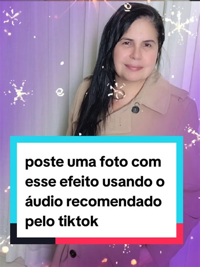 Como tirar foto com efeito e usar áudio recomendado pelo TikTok