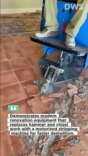 Fast Tile Floor Removal Machine – Cut Renovation Time in Half!