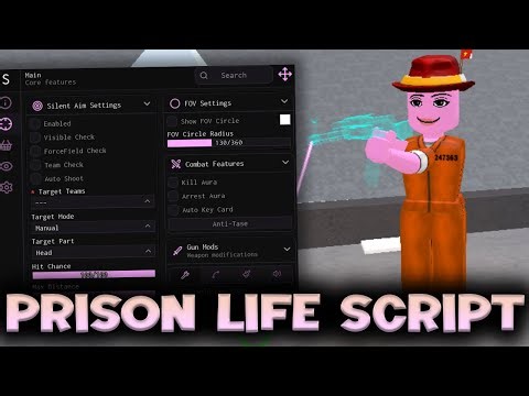 FE Prison Life GUI - Auto Kill, Aimbot, ESP