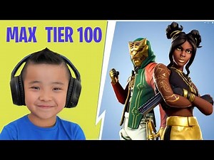 Max Tier 100 Skin Fortnite Season 8 Gameplay With CKN Gaming