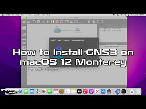 How to Install GNS3 on macOS 12 Monterey | SYSNETTECH Solutions