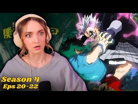 DEKU vs GENTLE CRIMINAL | My Hero Academia | Season 4 Episode 20-22 REACTION VIDEO!
