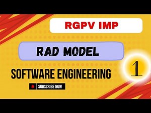 Rapid Application Development Model | SE Unit Wise RGPV Preparation |RGPV Previous Year Questions