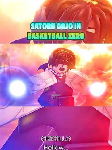 BASKETBALL ZERO SATORU GOJO SNEAK PEEK #basketballzero #noticias #robloxfyp #robloxtiktok #destiny_rs