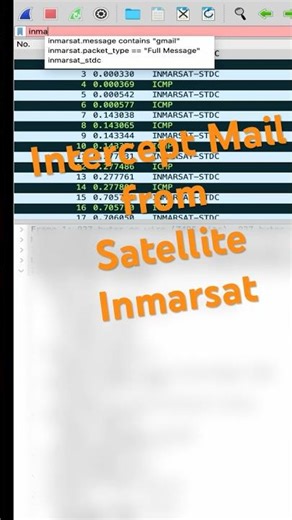 Short Part 3 Passive Satellite Intercept: Inmarsat with Wireshark