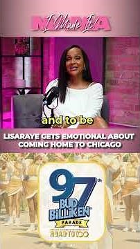 LisaRaye gets emotional about her return to Chicago. Here’s why…❤️