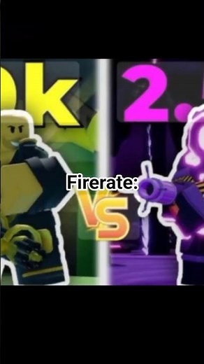 Golden minigunner vs accelerator TDS