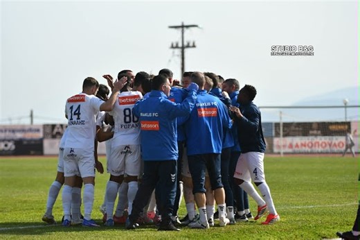 Ο Αστέρας Β΄ AKTOR ηττήθηκε στο Άργος από τον Ηρακλή με 0-2