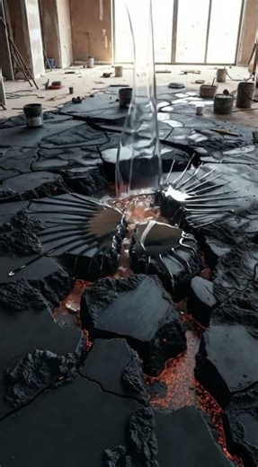 “Walking Over the Abyss 😳🔥”