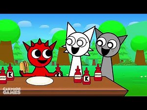 SPRUNKIS but VOODOO DOLLS! Incredibox Sprunki Animation