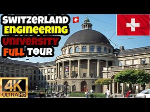 🇨🇭 Switzerland Engineering University FULL Tour 2025 | ETH Zurich Campus Walk in 4K UHD