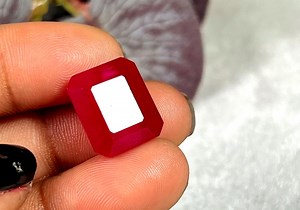 Pigeon Blood Red Ruby Andara Gemstone 15 Carat - Etsy