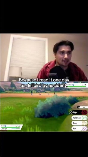 Delibird or delibird? #pokemon #pokemoncommunity #pokemonshorts #pokemonswordshield