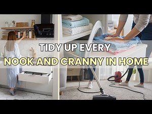 Tidy up Every Nook and Cranny In Home with 24 EASY DECLUTTERING Ideas | Minimalism