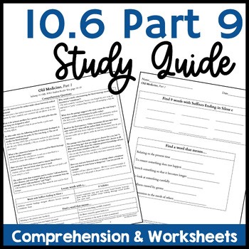 Substep 10.6 (4th Edition) Reading System Part 9 Study Guide