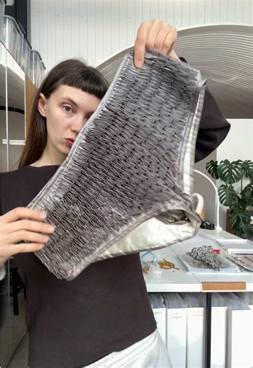 Stylish Pants Made of Ribbons: A Fashion Statement