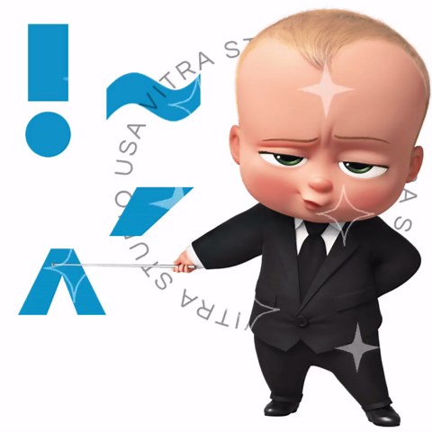 Boss Baby Alphabet PNG, Blue Tie Letters Numbers, Birthday Clipart, Sublimation Font (V356) - Etsy